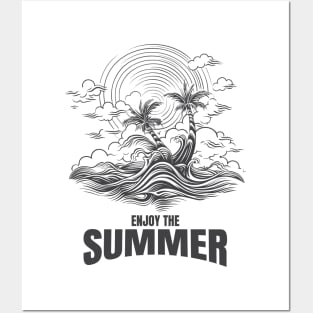 Enjoy The Summer Posters and Art